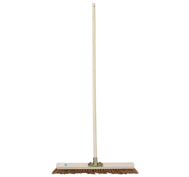 Balai coco avec monture en bois - Manutan Expert
