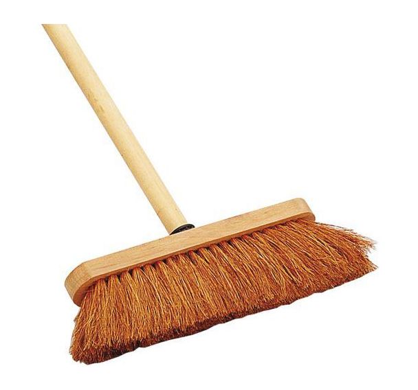 Balai coco manche bois 120 cm