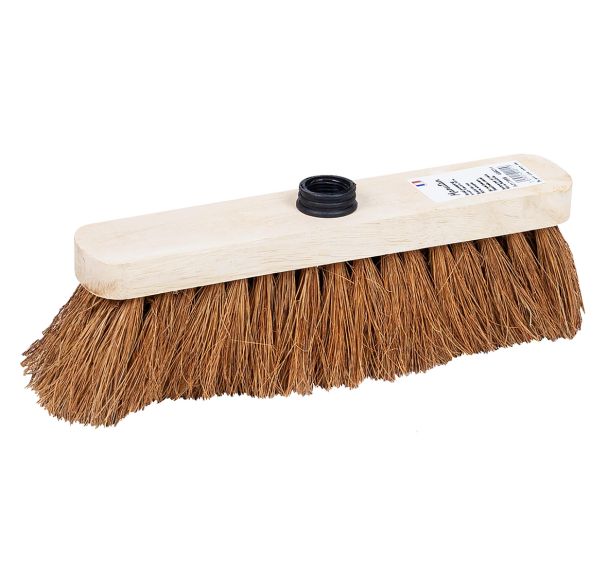 Balai de rue avec capuchon vissant - Fibre souple - Manutan Expert