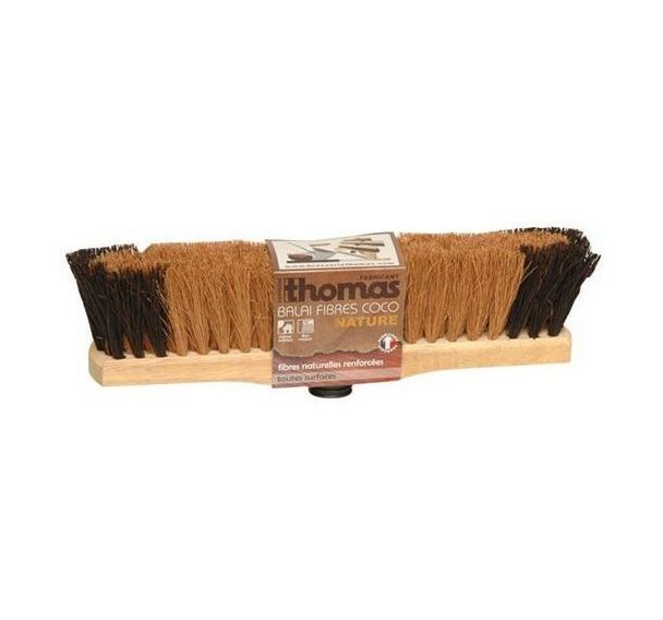 Balai nature coco moustache en fibres naturelles renforcées