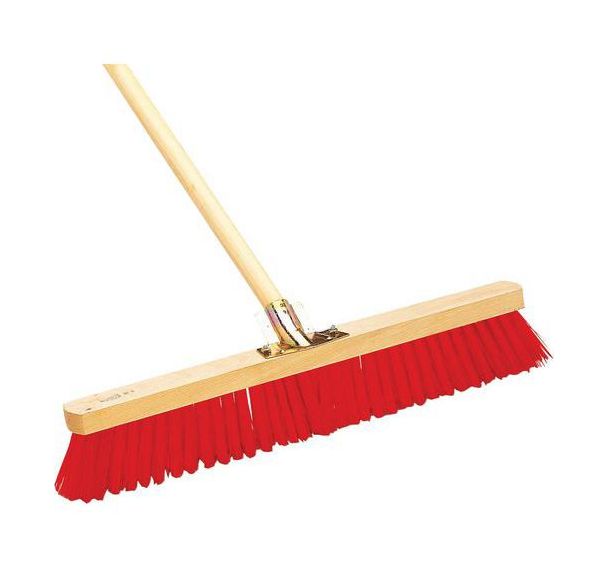 Balais de piste manche bois 140 cm largeur 60 cm