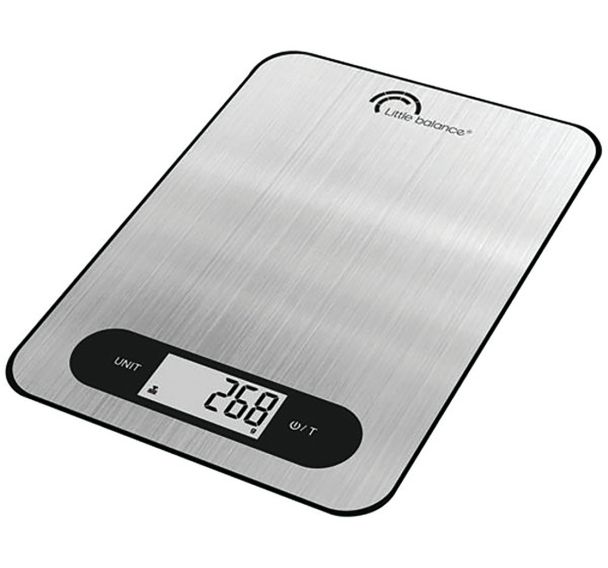 Balance Slim inox 5 kg precision 1 gramme