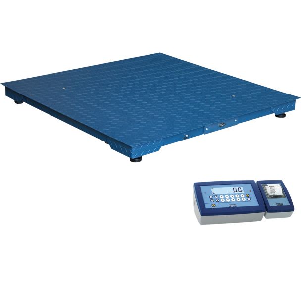 Balance au sol imprimante en métrologie légale capacité 3000 kg - Dini