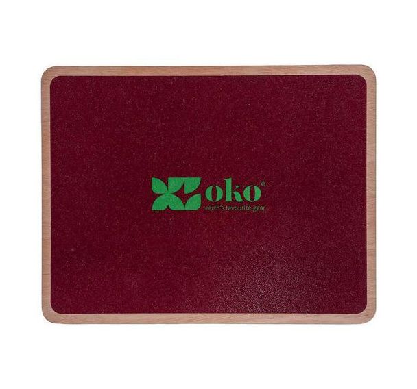 Balance board en bois OKO - rouge