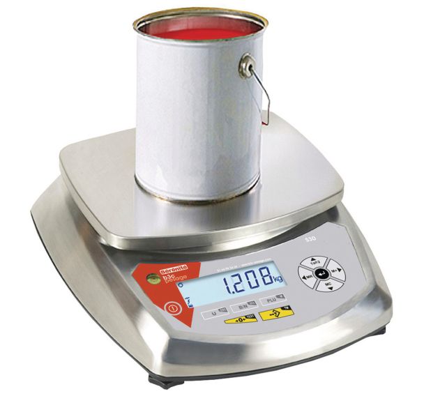 Balance compacte inox - Portée 6 à 30 kg