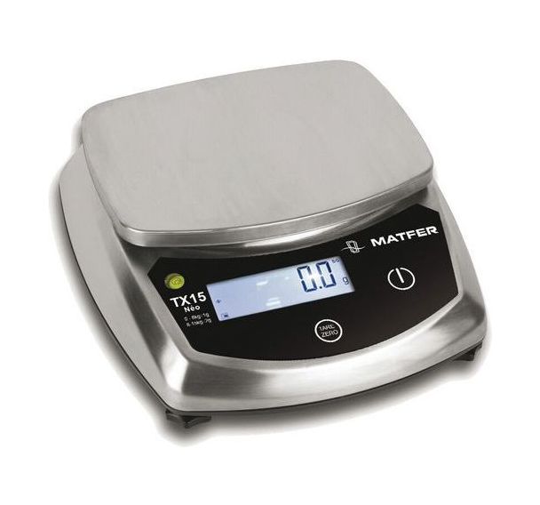 Balance digitale inox NEO TX IP65 - 15 kg