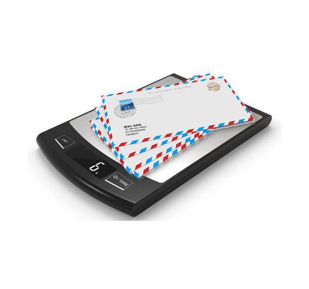 Balance pèse lettres design en inox - Portée 5kg