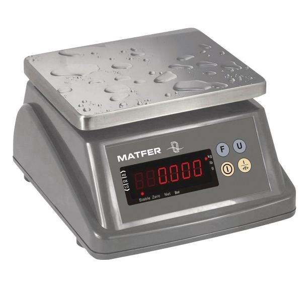 Balance plateau inox SM 6