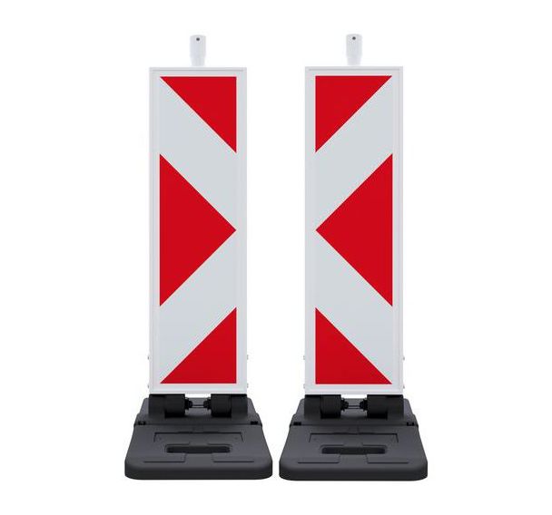 Balise pliante - Film classe RA2/C - Flèche - Deux faces - Schake