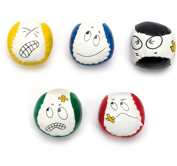 Balle à grains de jonglage kickies junior