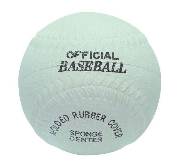 Balle de baseball 9'' caoutchouc