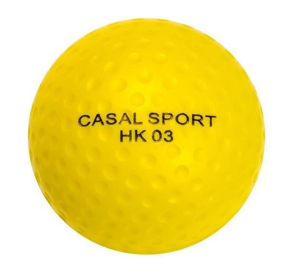 Balles de hockey alveolees mousse speciale - lot de 6