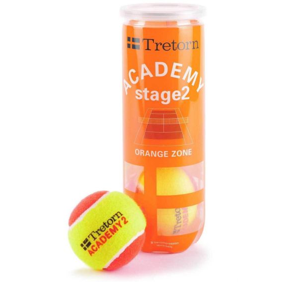 Balles de mini tennis Tretorn Stage 2