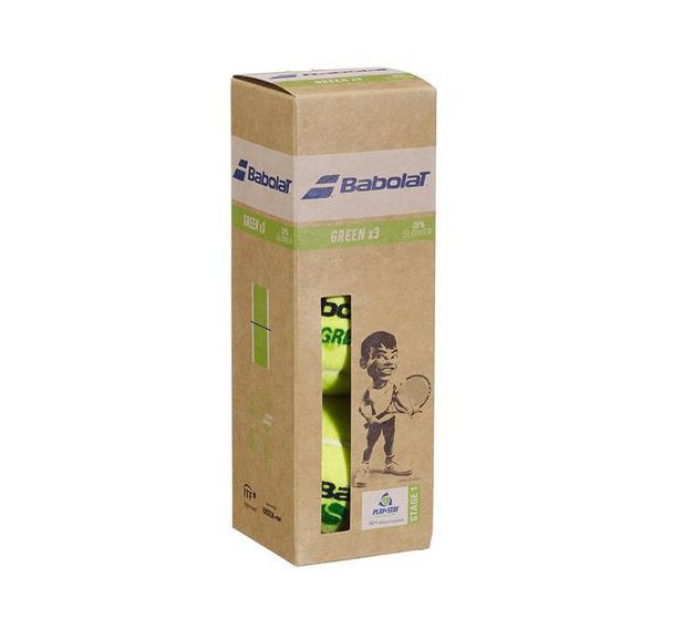 Balles de tennis Babolat Intermédiaire Green Stage 1