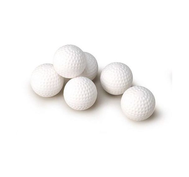 Balles mini golf blanches - lot de 12