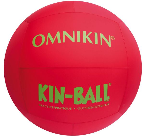 Ballon OUTDOOR de KIN BALL diamètre 84 cm rouge
