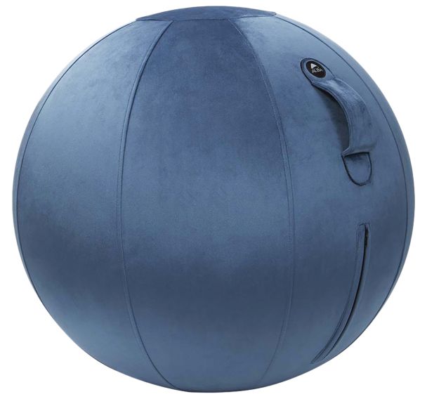 Ballon d'assise ergonomique Move Hop tissu velours Alba