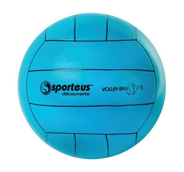 Ballon de Volley Initiation PVC - Sporteus - Ø 215 mm - 300 g
