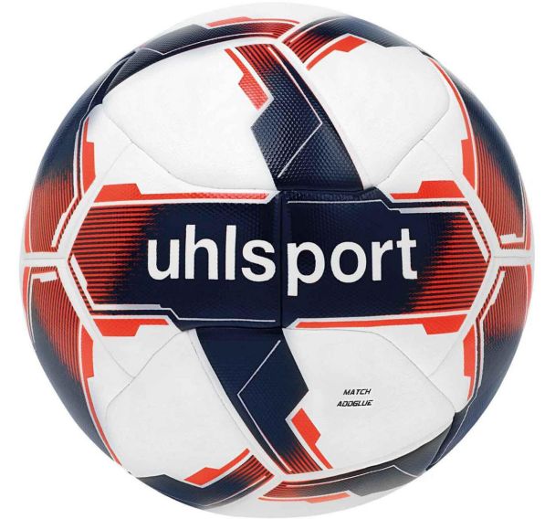 Ballon de foot - Uhlsport - Match AddGlue blanc - taille 5