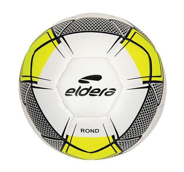 Ballon de football - Eldera - rond - jaune fluo