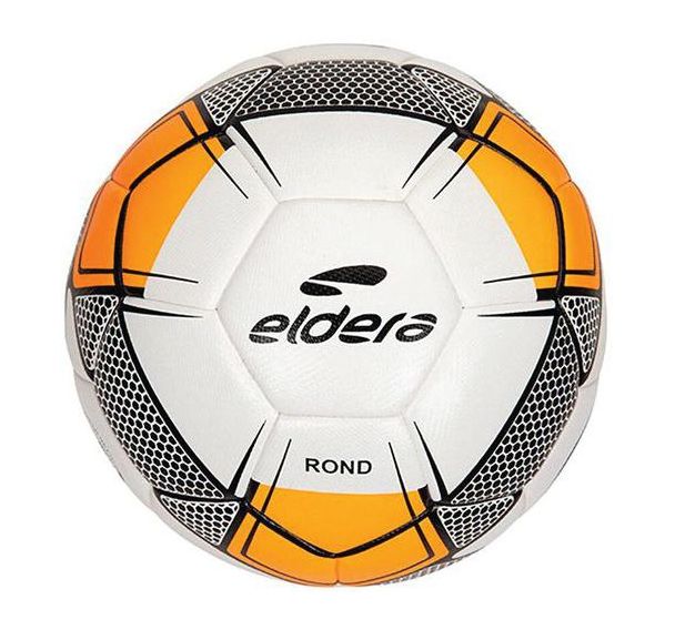Ballon de football - Eldera - rond - orange fluo