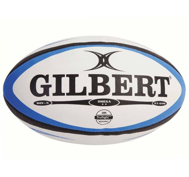 Ballon de rugby gilbert omega pro - taille 5