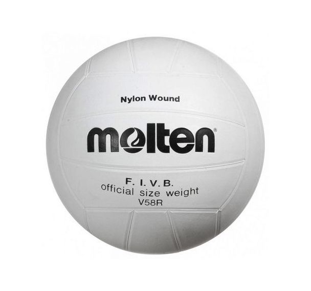 Ballon de volley - Molten - V58-R Blanc