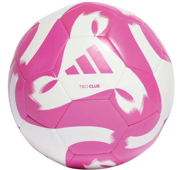 Ballon foot - adidas - Tiro Club Rose/Noir 4
