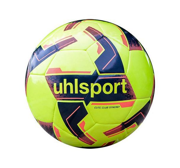 Ballon foot Elite Club Training - Jaune fluo - T.5 - Uhlsport
