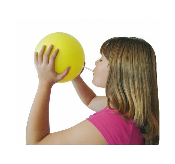 Ballon paille en mousse de PVC
