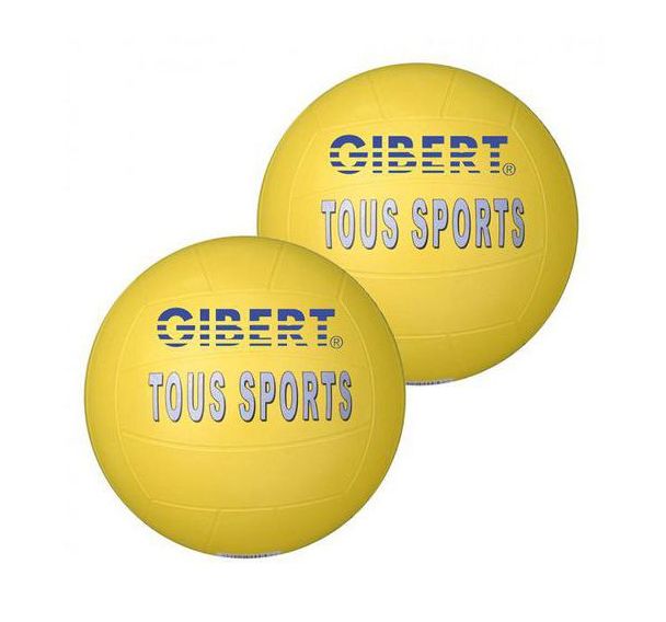 Ballon tous sports 'Gibert' (Lot de 2)