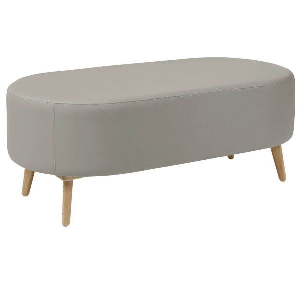 Banc BULLE sans dossier pied bois GGI