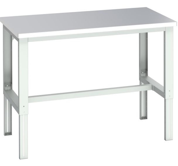 Banc Cubio acier inoxydable-1500x900x740-1140mm-Bleu