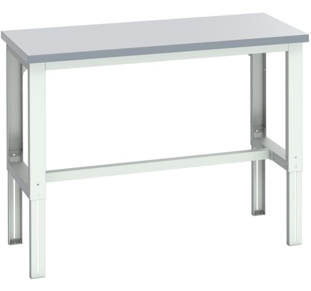 Banc Cubio stratifié-1500x750x740-1140mm-Bleu