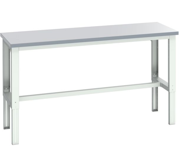 Banc Cubio stratifié-2000x750x740-1140mm-Bleu