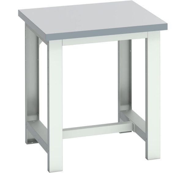 Banc Cubio stratifié-750x750x840mm-Bleu