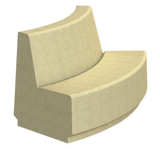 Banc DAYTONA convexe