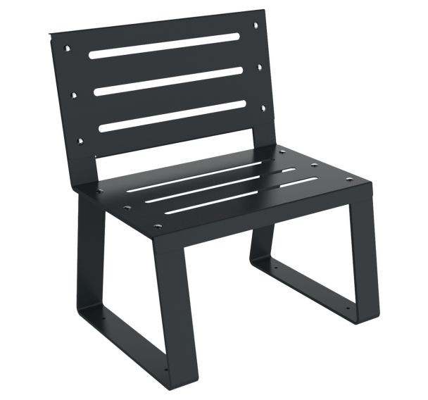 Banc HAVANE 1 place métal ajouré - BUTON DESIGN