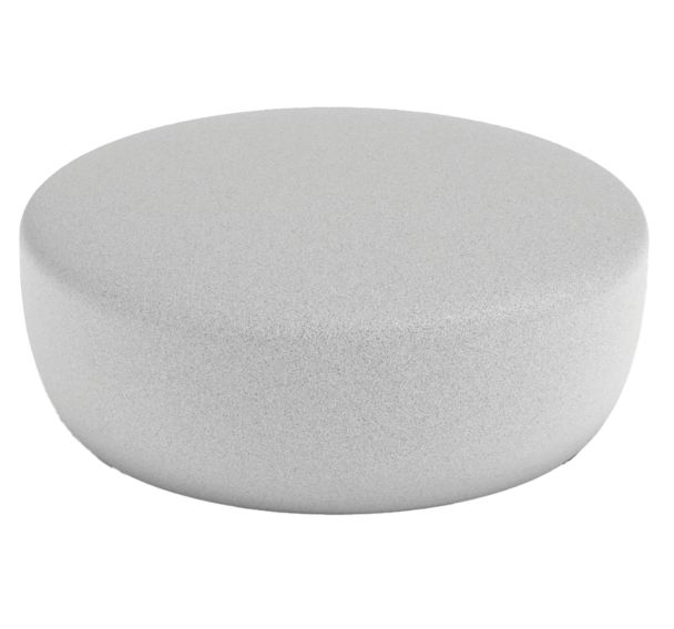 Banc LISA Ø 120 cm en béton gris granite