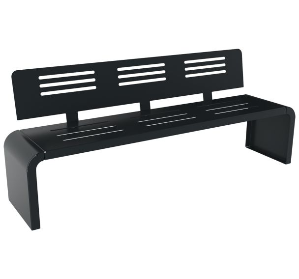 Banc NEW YORK 2 m métal ajouré - BUTON DESIGN
