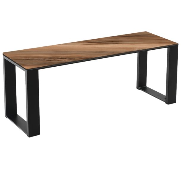 Banc New Burger stratifié/acier