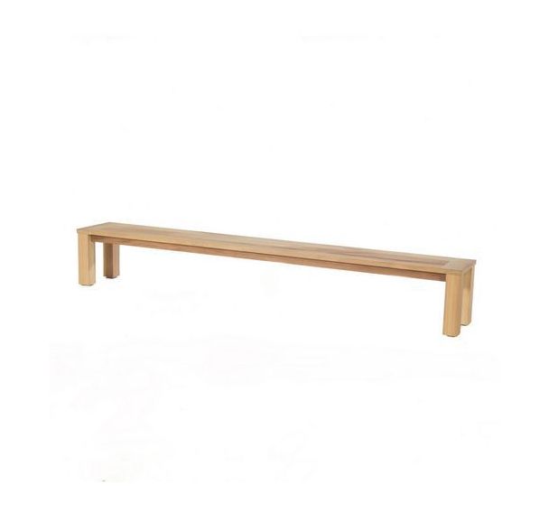 Banc Petra - assise et piètement Iroko