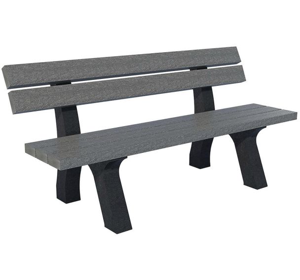 Banc Porto plastique recyclé Espace Urbain