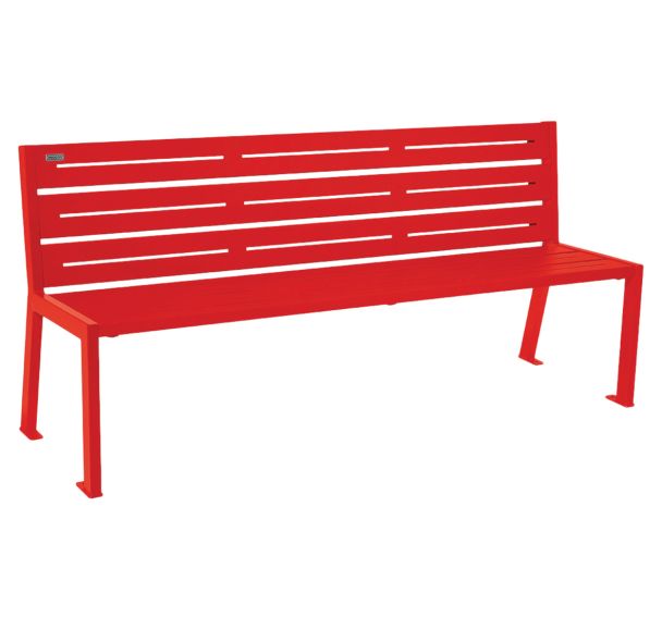 Banc Silaos 1.80 m 6 lames acier - Procity