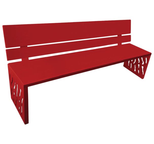 Banc Venise 1.80 m acier - Procity