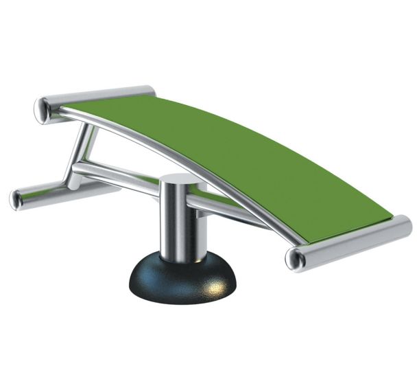 Banc abdo simple inox - Freetness