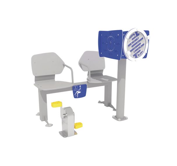 Banc avec pédale mentalcube II Alzheimer