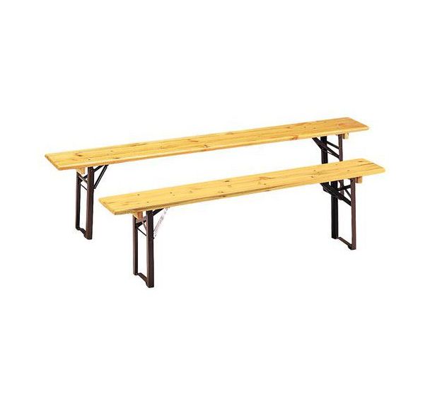 Banc bois pliant 160 cm et 220 cm