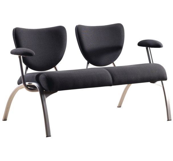 Banc de réception Smile, Coloris : Noir
