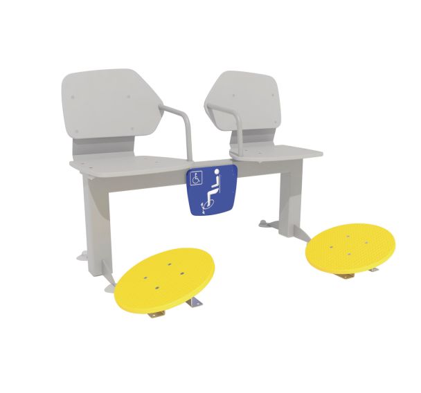 Banc double disque bohler